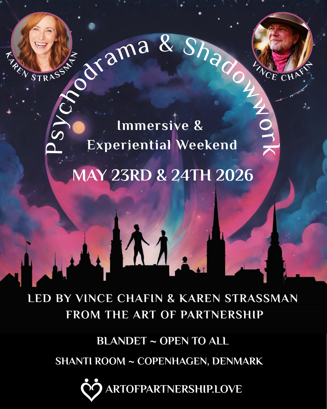 MasterClass: Psychodrama & Shadow Work Processing, Copenhagen, Denmark